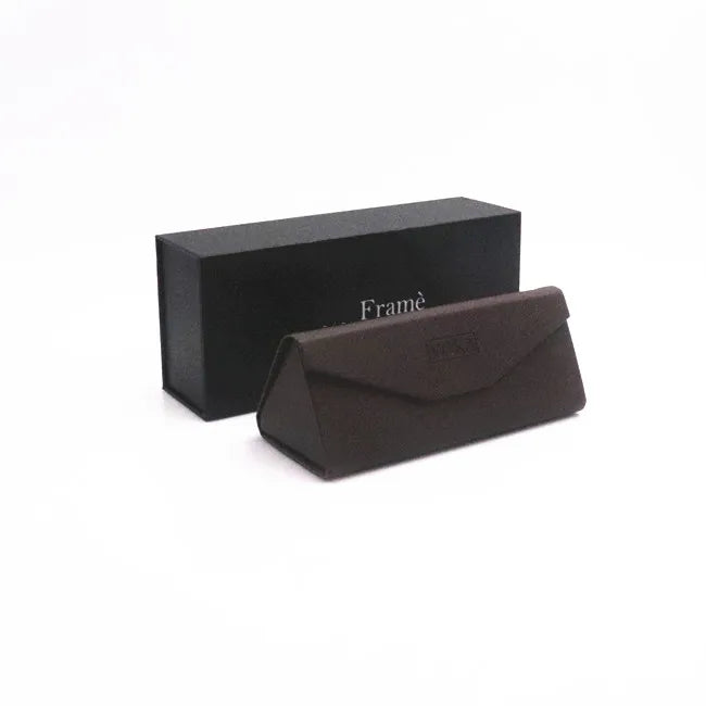 Wholesale Custom LOGO Leather Multi Sunglasses case Foldable Glasses case with Gift Box Sunglasses Packaging Box