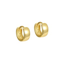 Dainty 925 Sterling Silver Jewelry Wholesale Vermeil Basic Huggie Hoop Earring for Women