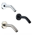 Wholesale 6-Inch Stainless Steel Chrome Shower Overhead Arm with Modern Design Easy Installation Wall Mounting for Bathroom