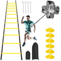 Custom Fitness Equipment Exercises Sports Speed Training Agility Ladder and Cones Set
