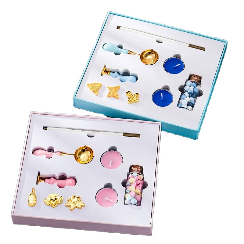 Sealing Wax Macaron Seal Gift Box Wholesale Sealing Wax Gift Set