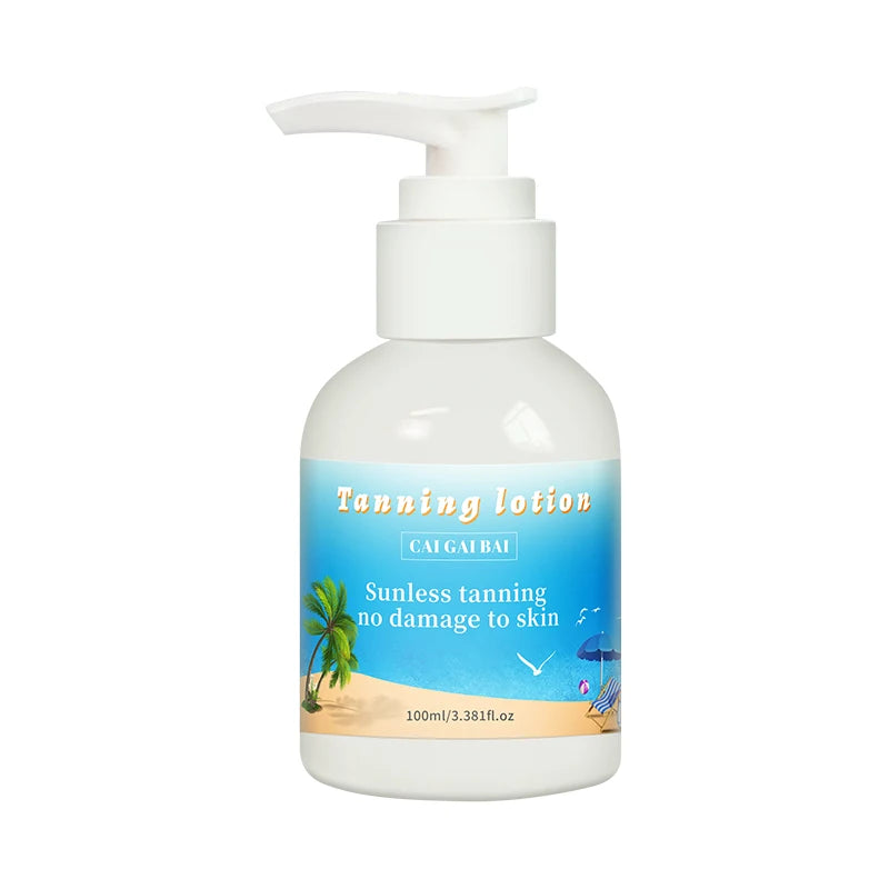 Natural Organic Dry Shiny Particles Tanning Oil Organic Moisturizing Suntan Drops Dark Self Tanner Sunscreen Tanning Lotion