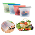 1500ml Modern Multifunctional Reusable Eco-Friendly Silicone Kitchen Storage Bag BPA-Free Recycle Container for Fresh Food