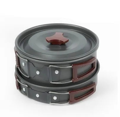 IRONDONKEY Outdoor Ultra Light Set Pot Multi Purpose Mountaineering Travel 2-3 People Camping Pot