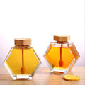 Bulk Produce Small Glass Jar Honey Jam Containers Jars Glass Storage with Metal Lid