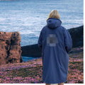 Multicolor Changing Robe Custom Waterproof Beach Surf Poncho 70X110CM Windproof Waterproof Jacket