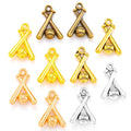 5 Color Alloy Baseball Bat Charm for Key Chain Bracelet Necklace Pendant DIY Handmade Jewelry Accessories Making 19*13mm J486