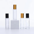Premium 15ml Transparent Glass Round Roll on Bottles Hot Sale Packaging for Perfume & Essential Oil Wholesale