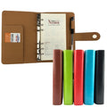 ModernQiu A6 Ring Binder Notebook Custom Planner Organizer Printed Wholesale PU Leather Clip Binder