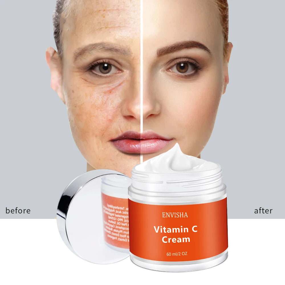 Wholesale Organic Vitamin C Face Cream Brightening Facial Dark Spot Cream
