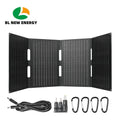 40W ETFE Foldable Solar Panel Charger with USB DC Type-C Multi-Port for Camping Folding Solar Panels