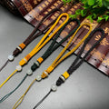YL Handmade Woven Dragon Pattern Cord Handle Piece Keychain with Hanging Accessories DIY Bag Hanging Henan Origin