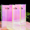 Wholesale Acrylic Lash Tile With Cover Custom Logo Lash Tray Extensions Pallet/lash Tie Box With Acrylic Cover/eyelash Holder