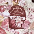 30 Stickers Per Pack Place Tender Series Retro Small Objects Theme Handbook Decoration Stickers 6 Models