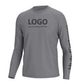 Custom Wholesale Long Sleeve Upf50+ Quick-Drying Uv Moisture-Wicking Long-Sleeved Sun Shirt Performance Men's Fishing Shirt