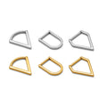 ASTM F136  Titanium 16G Clicker Earrings Septum Hoop Nose Piercing Rings Geometry Shaped Cartilage Helix Lobe Daith Jewelry