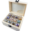 Hot-sale Natural Rough Gemstone Healing Energy Natural Mineral Specimen Children Mineral Gift Box Science Education