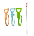 4pcs/set Drain Clog Remover Snake Hair Remover Cleaning Brush Tool Set for Toilet Kitchen Sink and Bathroom Tub