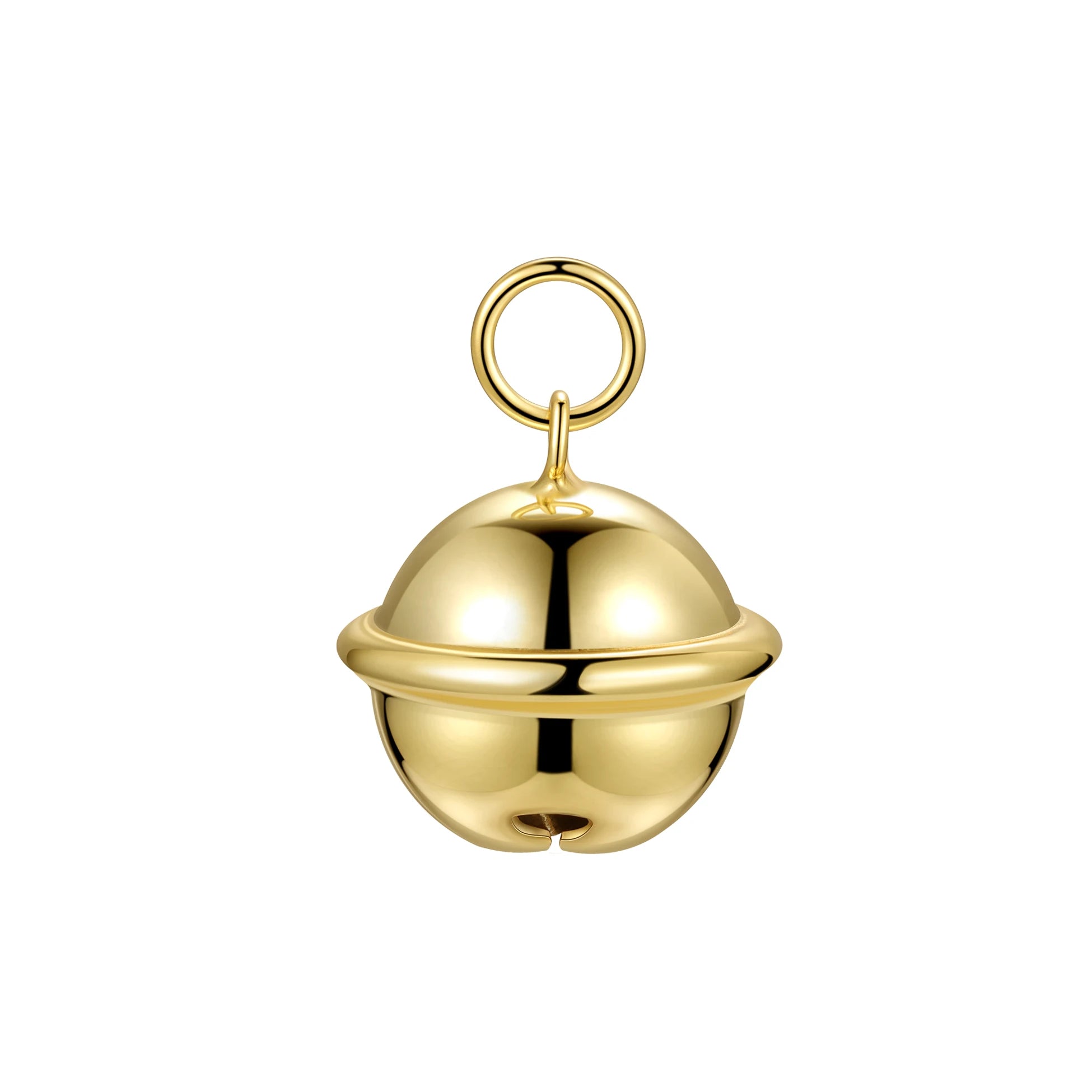 Wholesale Doraemon Bells Gold Plated Accessories for Necklace Bracelet Anklets 925 Sterling Silver Pendant