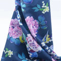 75D Polyester Bamboo Joint Shifon Fabric Luxury Thin Custom Print 2-Way Stretch Silky Chiffon for Lining Custom Print 2 Ways