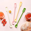 Hot Sale Double-Ended Kitchen Accessories Silicone Baking Pastry Arts Jam Spatula Cream Scraper for Mat Type Baking Pastry Tools