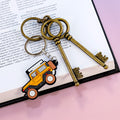 Trendy Transport Car Motorcycle Keychain PVC Stainless Steel Durable Eco-Friendly Cartoon Charms for Boy Gift Promotional Gifts