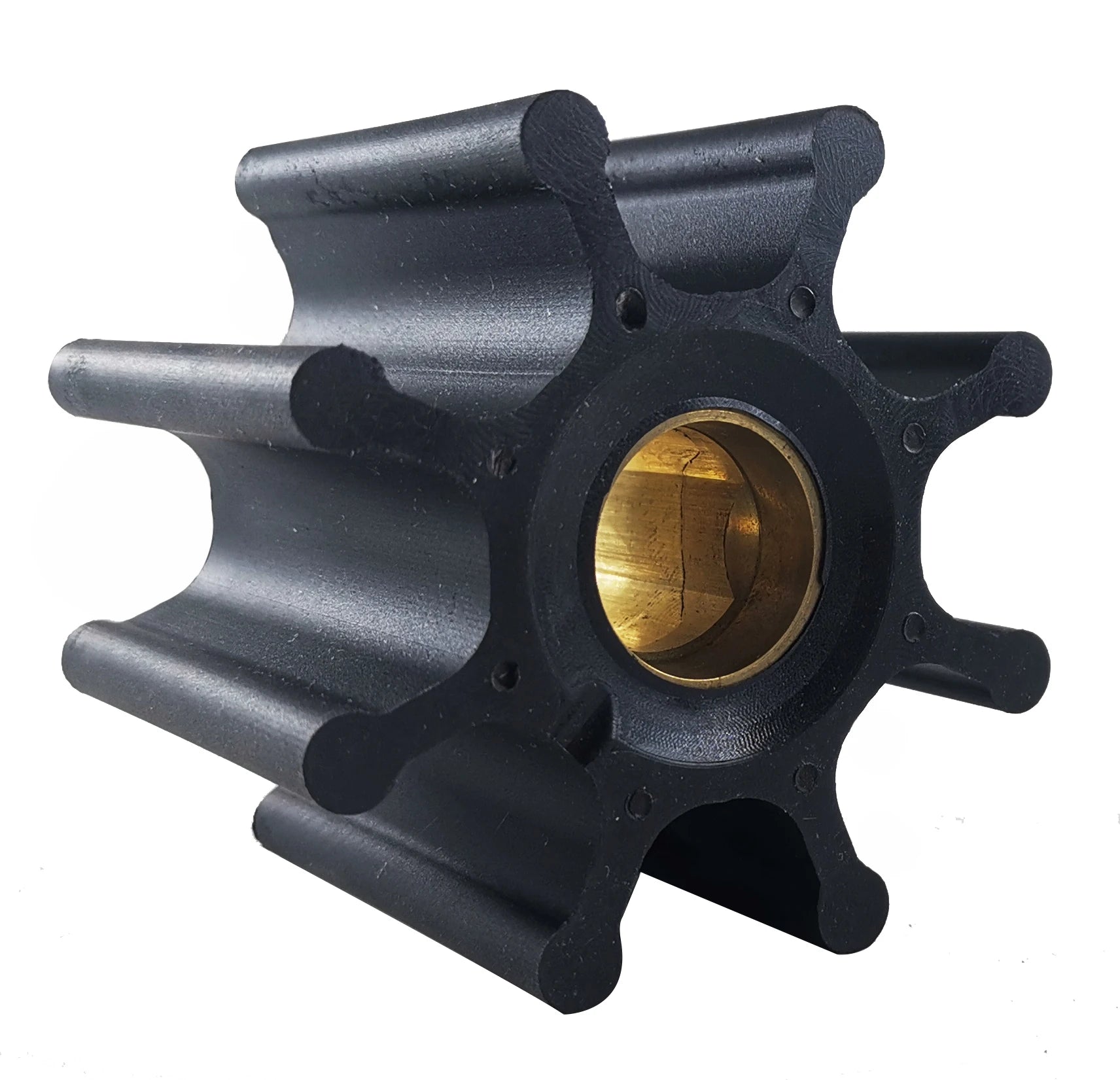 Htong Standard Closed Sea Water Pump Flexible Rubber Impeller Replacement for Jabsco 14282-0001 Motorboats/Boats