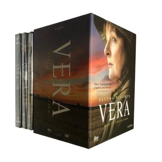 DVD BOXED SETS MOVIES TV Show Films Manufacturer Factory Supply Vera Season 1-10 34DVD Disc Sets 1-10 Collection