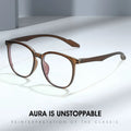Cheap Computer Glasses Blue Light Blocking Transparent Grey Ready to Ship TR90 Designer Anti Blue Light Glasses 2024