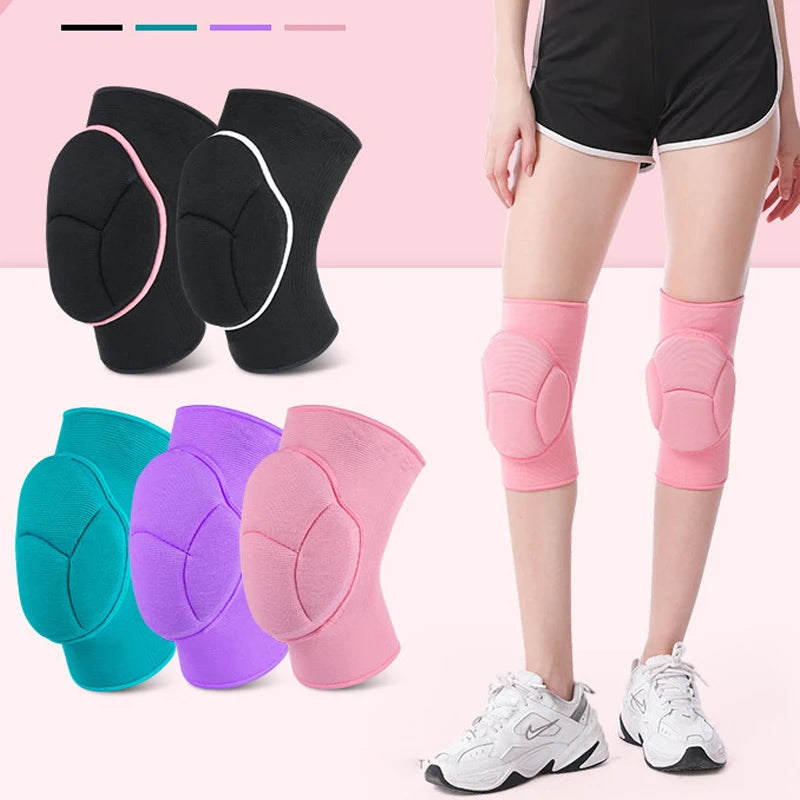 Sports Honeycomb Knee Brace Female Dance Knee Protector Patella Protection Riding Basketball Volleyball Running Knitted Warmth