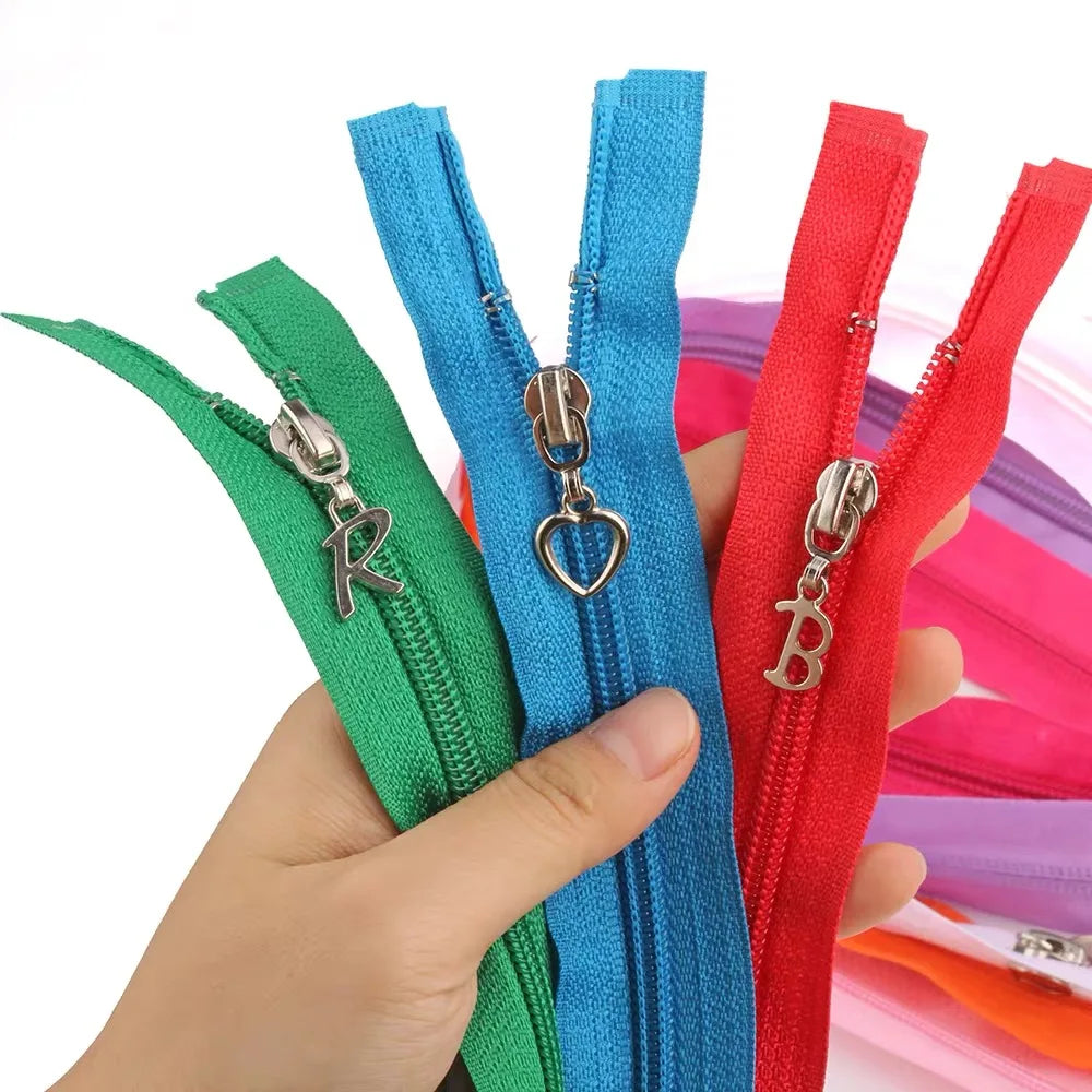 New Design Eco-Friendly Nylon/Polyester Open-end Zipper Garment Accessories for Tailor Trimming