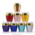 New Style Empty Luxury Colorful Cosmetic Airless Pump Container Cream Jars Bottle 30ml
