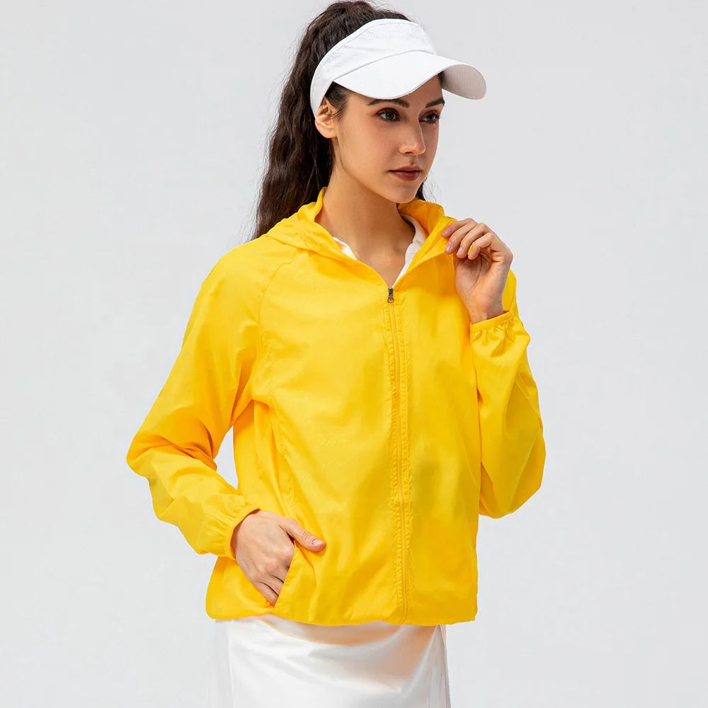 New Outdoor Activewear Sport Light Breathable Tennis Wear Quick-Drying Long-Sleeved Women's Sweater