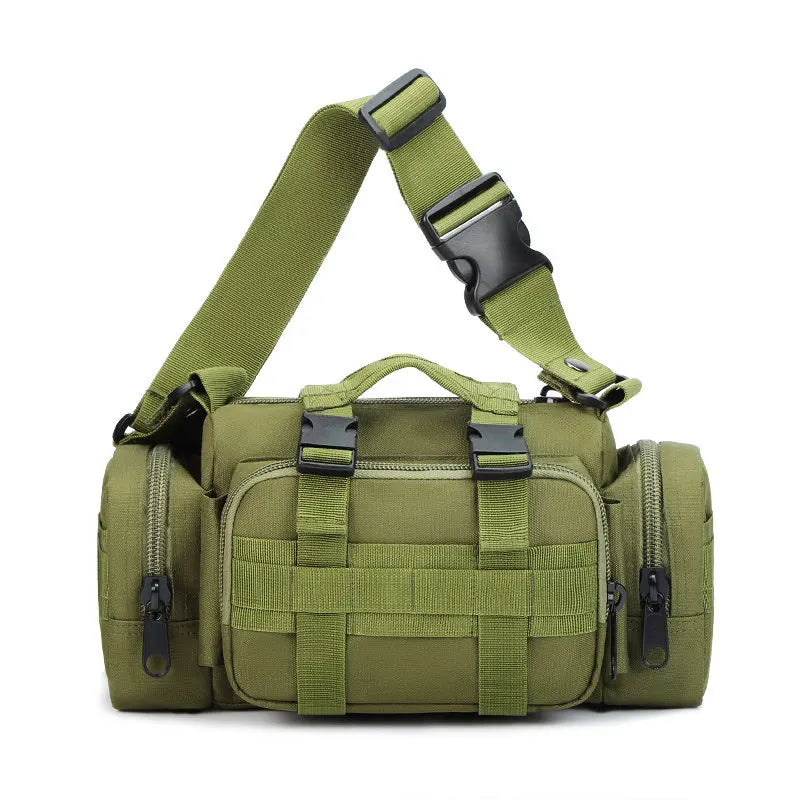Molle Tactical Sport Duffle Bag Water Resistant Deployment Bag Waterproof Crossbody Bag for Fishing Hiking Camping Climbing