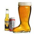 Fancy Bar Personalized Cowboy Boot Shoe Shaped Handmade American Style Soda Lime Glass XC Glassware Beer Glass Mug Handle
