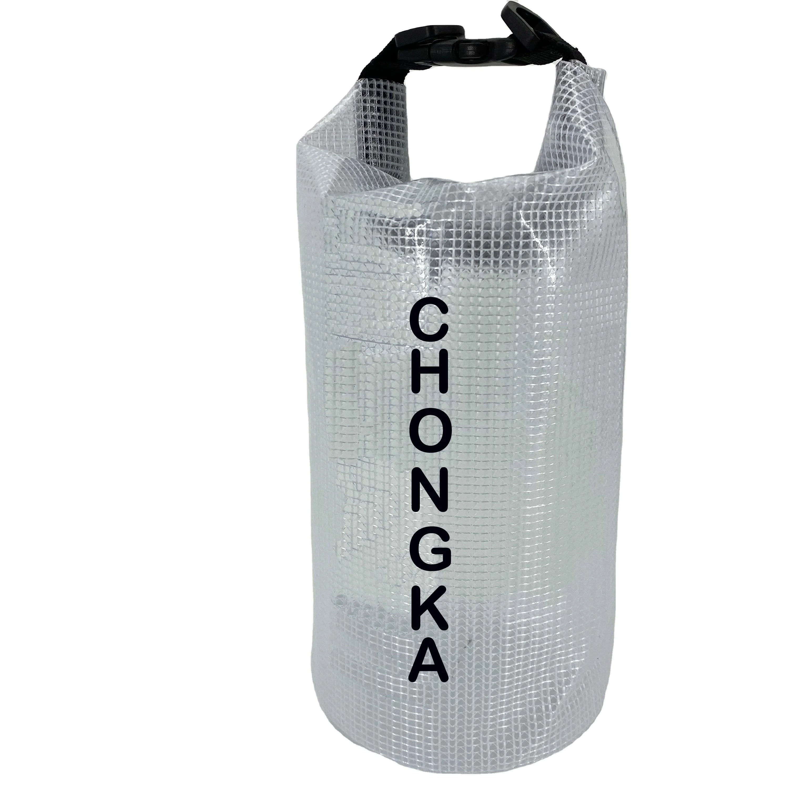 Travel Transparent 500d Pvc Waterproof Super Dry Bag Lightweight