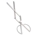 Portable Folding Log Grabber Tweezers Tongs for Wood Stove Outdoor Camping Hiking