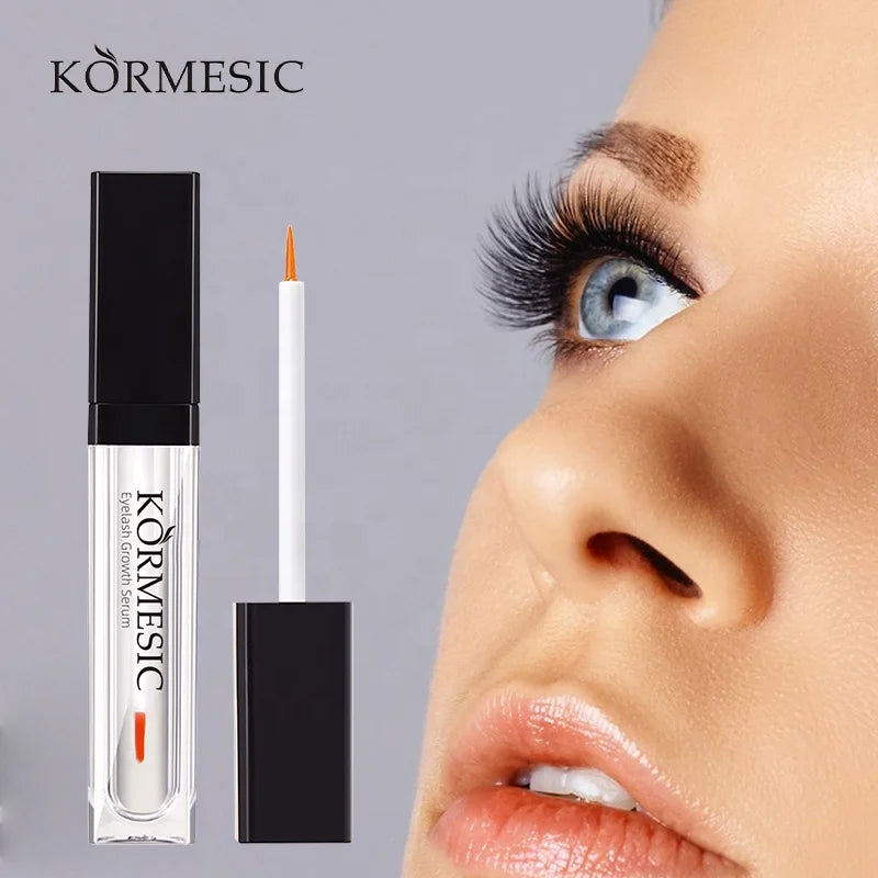 Custom Organic Makeup OEM Eyelash Conditioner Eye Brow Lash Growth Serum Vegan Private Label Serum