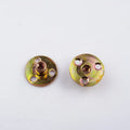 Furniture Carbon Steel Zinc Plated 3 Brad Hole Tee Nut T Type Customized M6 M8