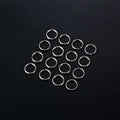 Diy Bracelet Jewelry Findings Wholesale Linking Rings 15mm Jewelry Connector Rings Stainless Steel Circle Pendant Charm Links
