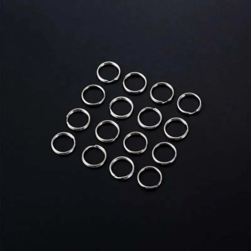 Diy Bracelet Jewelry Findings Wholesale Linking Rings 15mm Jewelry Connector Rings Stainless Steel Circle Pendant Charm Links