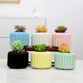 Creative Indoor Bonsai Flower Pots Garden Ceramic Succulent Plant Planter Pot for Home Decor with Drainage Hole