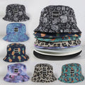 Wholesale Custom Full-Print Fisherman Hat Wide Brim Bucket Hat High-Quality Sun Hat with Custom Label Custom Hats