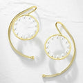 Fashion Pearl Circle Ear Cuff Clip on Earrings for Women Statement Gold Color Earrings Without Piercing Jewelry E191106