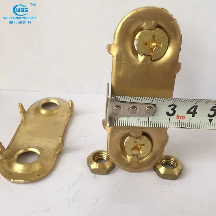 Mini Waist Buckle Clip Pure Copper Folding Conveyor Belt Clamp Cordless Belt Buckle