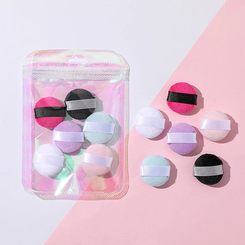 Crystal Velvet Powder Puff for Makeup Setting Special Sponge Dry Powder Puff Fleece Powder Puff Makeup Sponge
