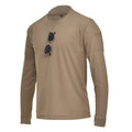 Stock Men's Breathable T Shirt Sport Long Sleeve Tactical Shirt Tactical Outdoor Hunting Hiking Shirt
