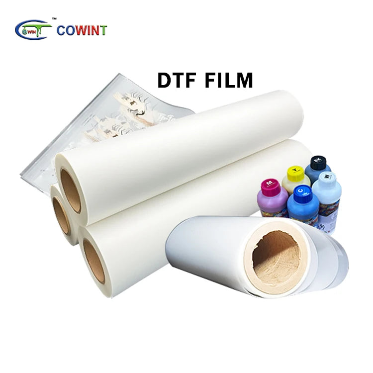 Cowint 60cm Inkjet Printer Direct to Film Transfer Printed t Shirt Transparent PET Iron on Transfer Paper & Film Recyclable