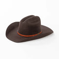 Hot Sale Fashion Casual Cowboy Leather Belt 100% Wool Cowboy Hats