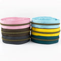 Deepeel KY379 5# DIY High-Quality Zipper Tapes Accessories Colourful Bronze Teeth Nylon Zippers Roll for Sale